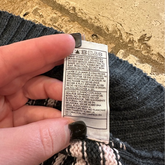 Hurley Sweatshirt Pink and Grey Size Medium - Picture 9 of 9